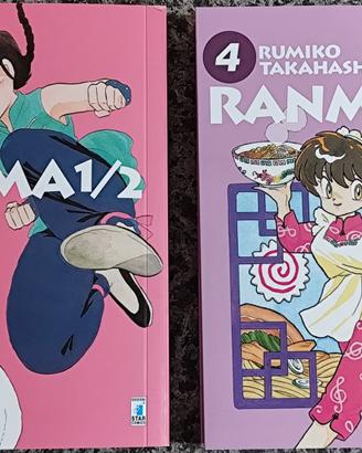 Manga Ranma 1/2 New Ed. Vol 1 e 4 Rumiko Takahashi