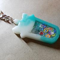 Portachiavi in resina