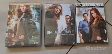 UNFORGETTABLE SERIES **DVD ** SEASON 1-2-3