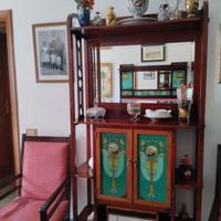 salotto di antiquariato in stile liberty 