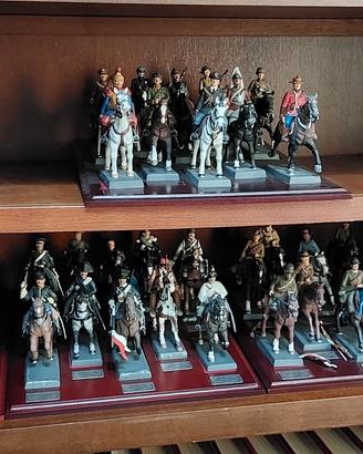 Soldatini a cavallo di piombo De Agostini 