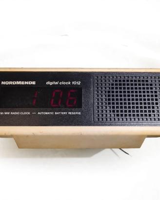 Radiosveglia Nordmende Digital Clock 1012 985.117H