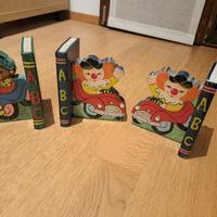 Porta libri in legno