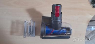 Spazzola mini turbo originale Dyson e clip per V12