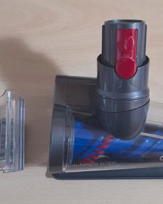 Spazzola mini turbo originale Dyson e clip per V12