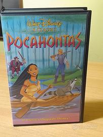 CASSETTA VHS POCAHONTAS 1996 ORIGINALE 
