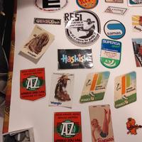 Lotto 2 Adesivi Vintage Anni 80