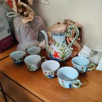 Servizio da té di Faenza, servizio da 6