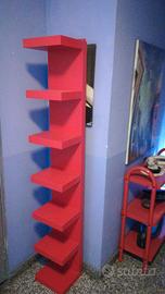 Mobile Scaffale Ikea Rosso