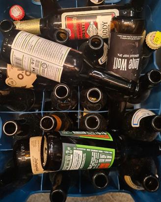 Bottiglie vuote birra  artigianale