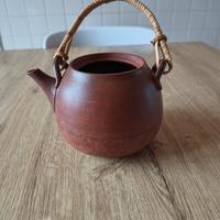 Teiera vintage in cotto 