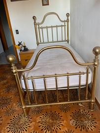 Letto in Ottone Vintage