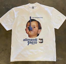 T-shirt a maniche corte con stampa