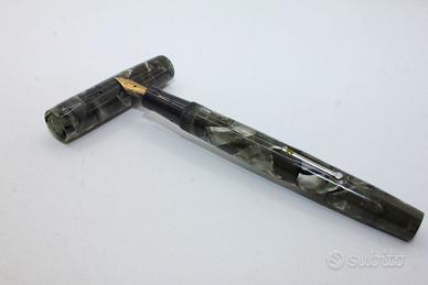 Stupenda antica penna Inglese pennino oro 14 ct.