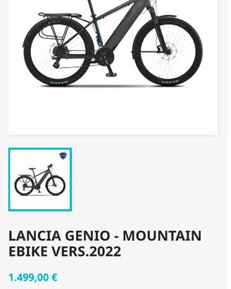 E-bike Lancia Genio