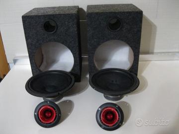 Casse 2 box  2 woofer 2 tw tutto a 55 euro