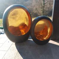 2 Porta candela di design esterno ed interno nuovi