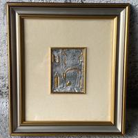 Placca GOLDEN Argento 925 con Punzoni Visibili