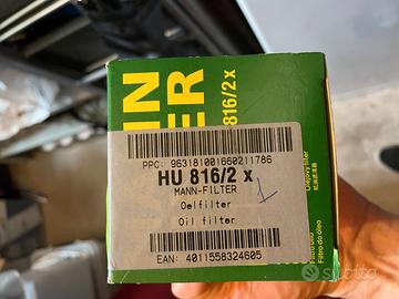 Filtro Olio MANN-FILTER HU 816/2 x - Nuovo