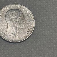 Moneta 0,50 € di lire anno 1940, splendida