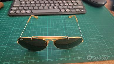 Occhiali da sole Ray-ban Aviator anni '80