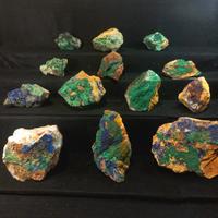minerali malachite/azzurrite 