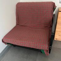 Divano letto pieghevole + materasso