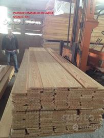 Parquet massello di larice prezzi