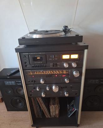 Impianto HiFi Vintage TELEFUNKEN Completo