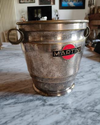 Secchiello ghiaccio Martini originale anni 50/60