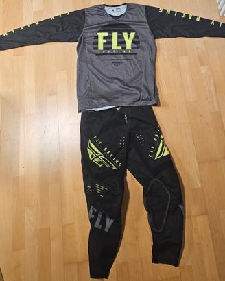 Completo motocross fly racing 