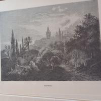 Stampe, litografie, paesaggio.