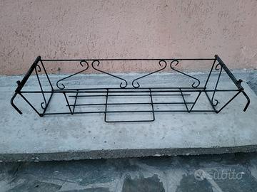 Portavaso da ringhiera