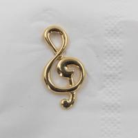 Pin/Spilla Chiave di Violino in Oro 18k