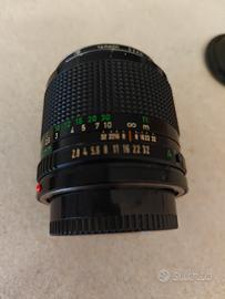  3  obiettivi   per  Canon manuali 