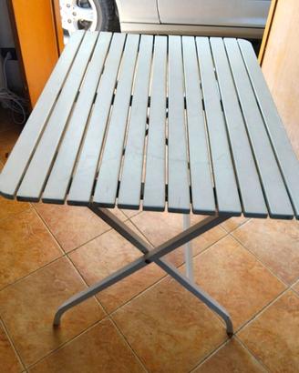 Tavolo Pieghevole Bianco  – 80x60cm