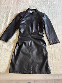 Vestito in pelle eco