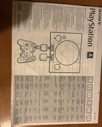 Manuale istruzioni Playstation 1999