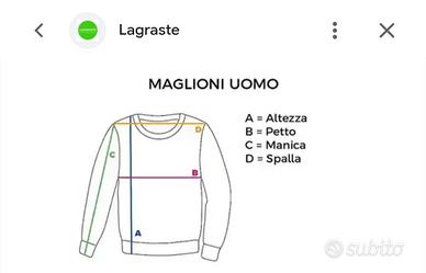 maglione uomo taglia M made in Italy