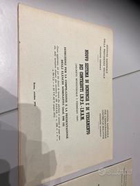 Libretti inps 1973 vintage