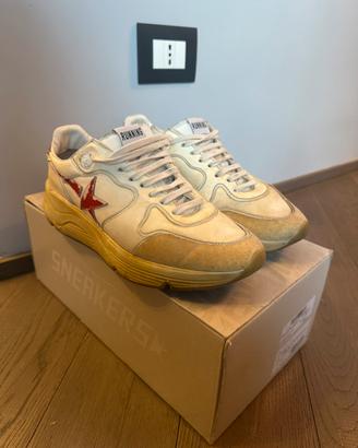 Golden goose running sole 41 veste 42 originali