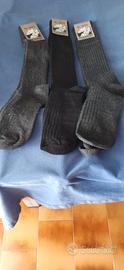 3 paia calzettoni lunghi uomo nuovi