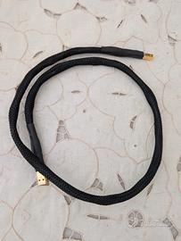 cavo USB in argento 