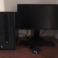 HP ProDesk 600 G1 con monitor NEC 24