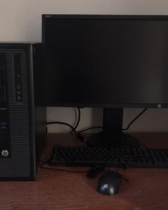 HP ProDesk 600 G1 con monitor NEC 24