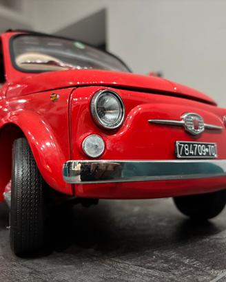 Fiat 500 f modello scala 1:7