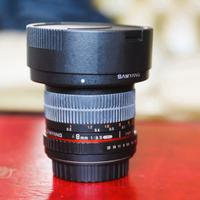 Obiettivo SAMYANG 8 mm 1/3.5 UMC fisheye CS II