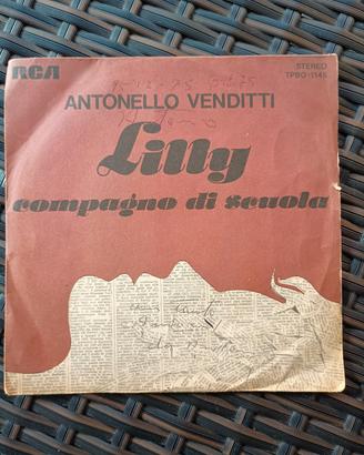 Vinile 45 giri A. Venditti