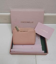 Coccinelle mini portafoglio portacarte e monete 