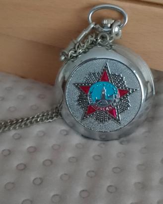 Orologio da taschino Molnija vintage
